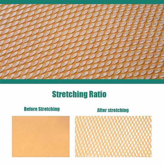 Verpackung in kundenspezifischer Größe, schützende Polsterrolle, Kraftwaben-Geschenkpapier